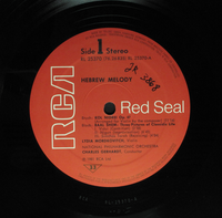 Hebrew melody.